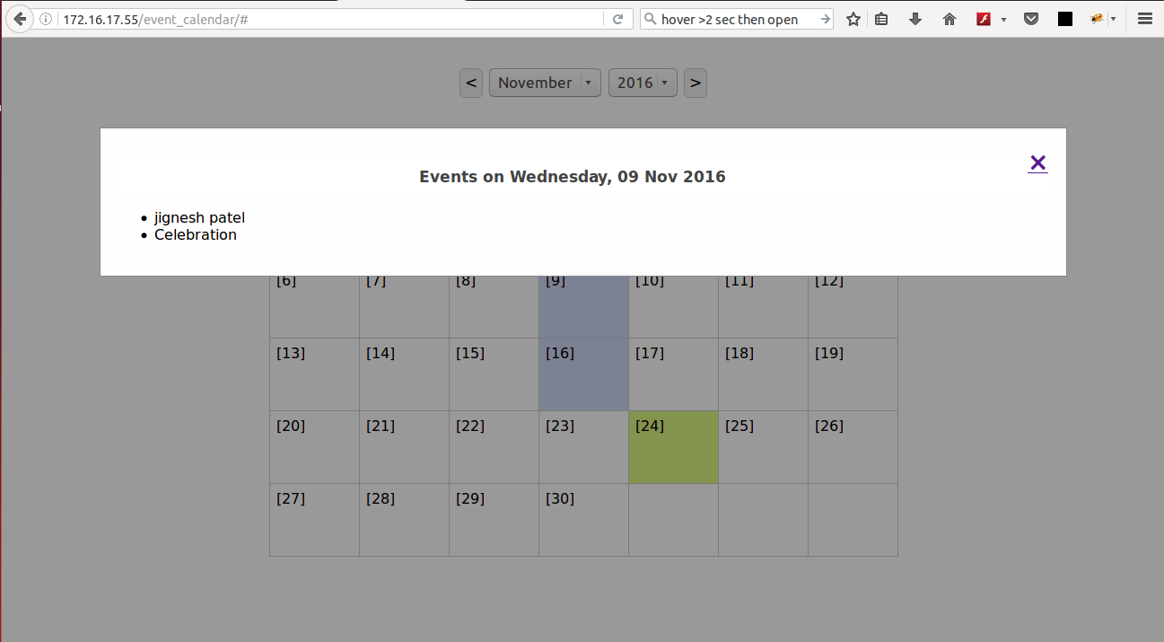 Integrate PHP Event Calendar Using JQuery [Web Tutorial]