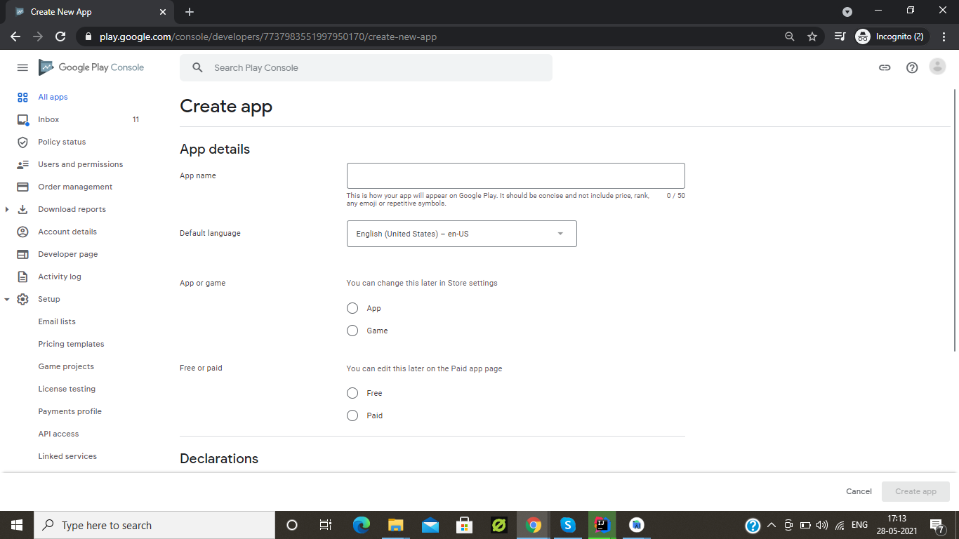 How to Upload & Publish an Android App on Google Play Store