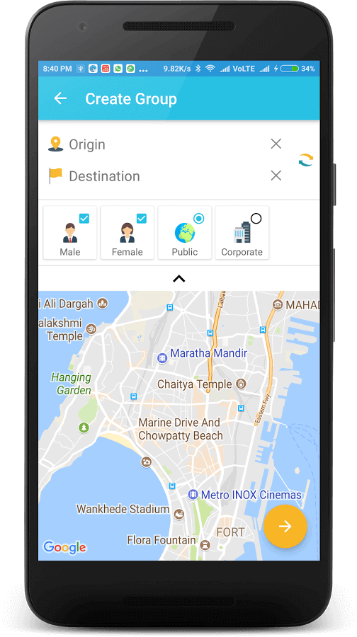 create-group-carpooling-app