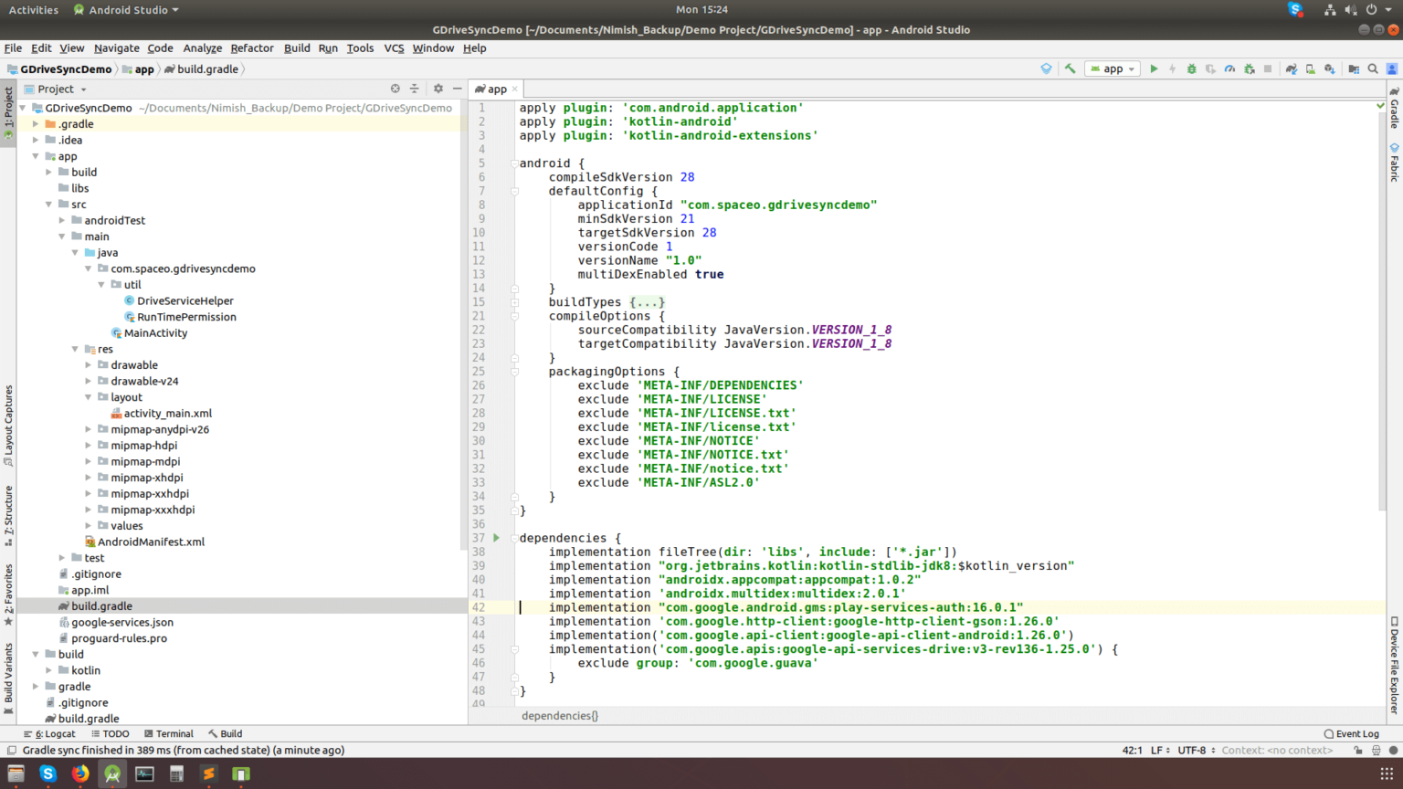Auto-sync Google Drive in Android to Backup & Retrieve Files