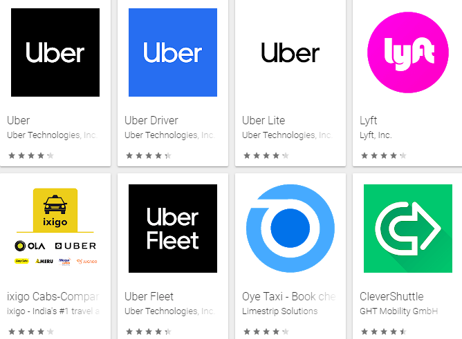 Uber Alternatives