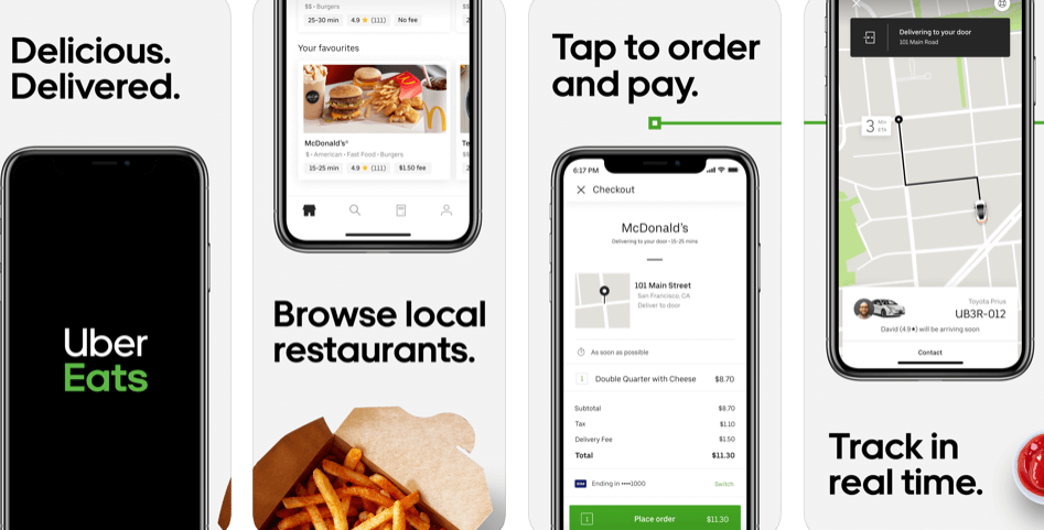 food delivery app development