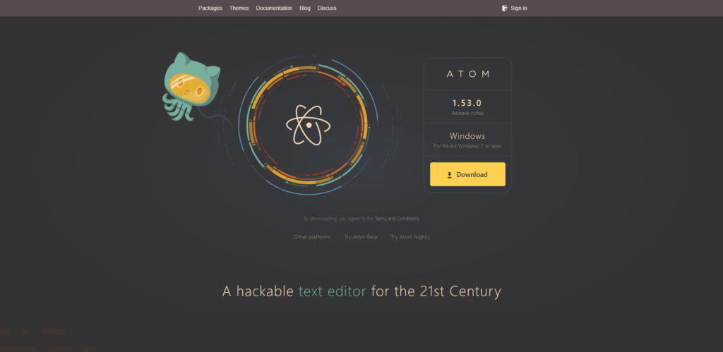 Atom by GitHub