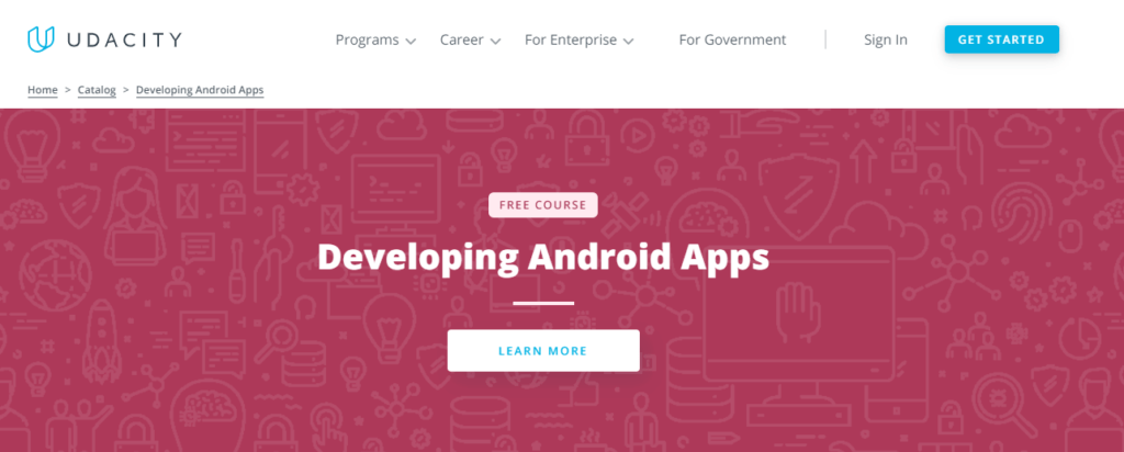 udacity developing android apps