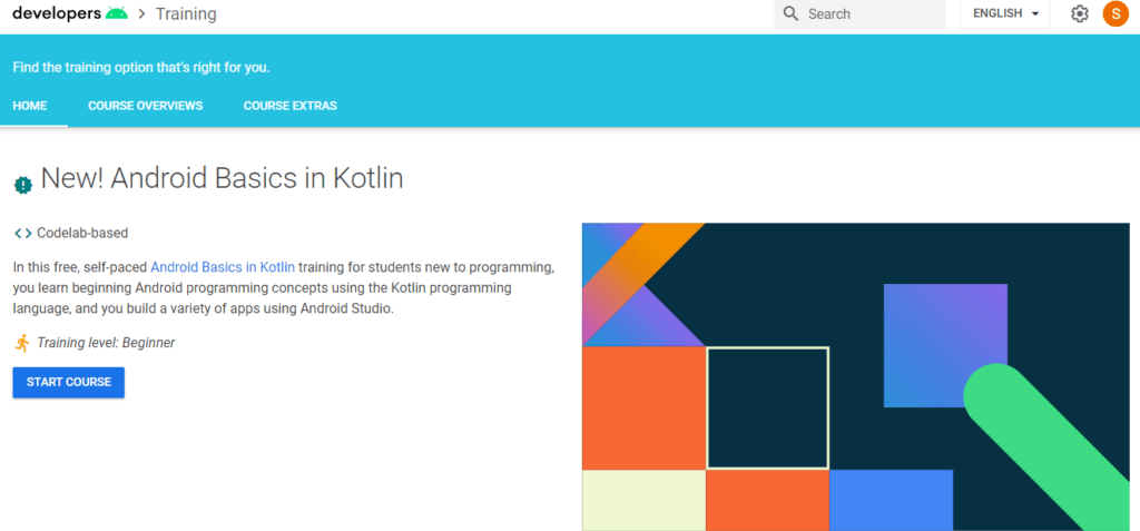 Google Developers Training – New! Android Basics in Kotlin