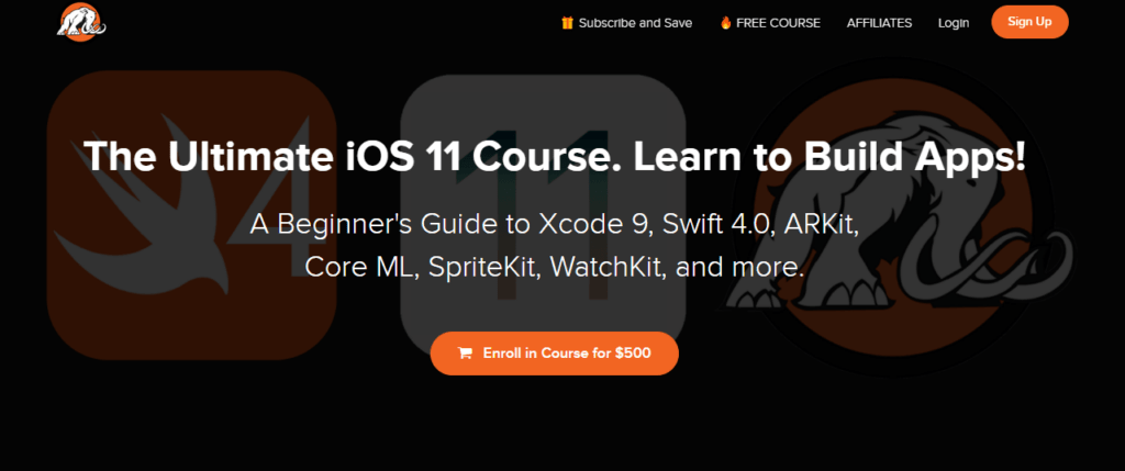 Mammoth Interactive - The Ultimate iOS 11 Course. Learn to Build Apps!