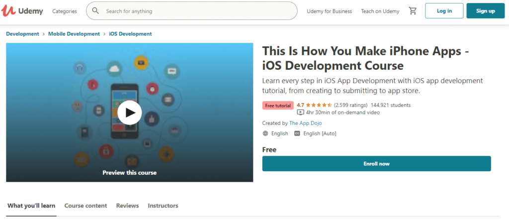 Udemy - This Is How You Make iPhone Apps