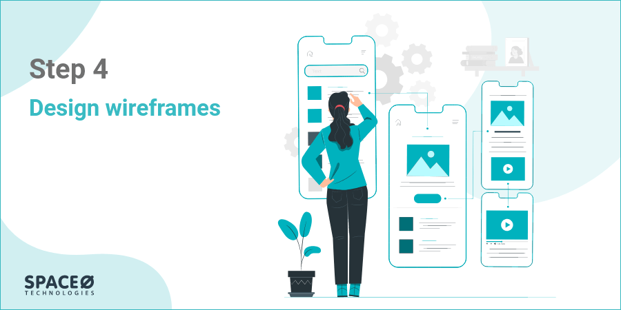 Design wireframes