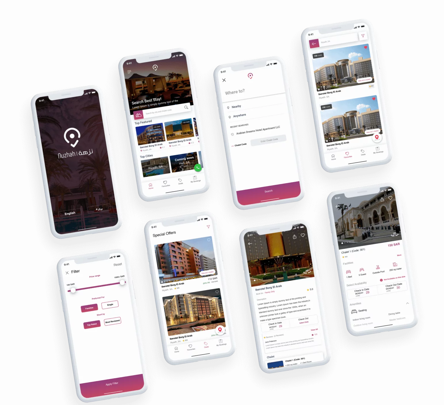 Airbnb like app
