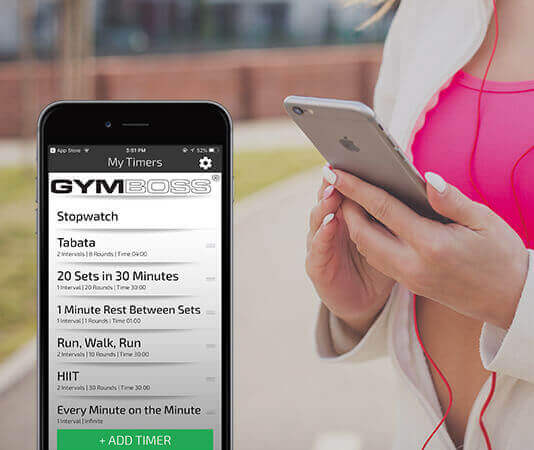 Fitness tracking app - Gymboss