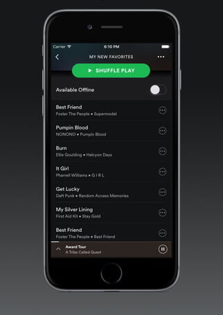 Music App Features