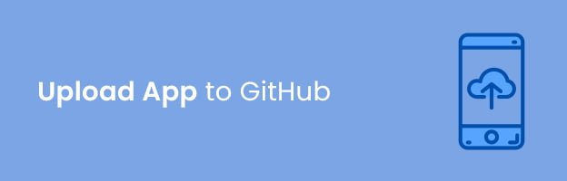 Upload App to GitHub