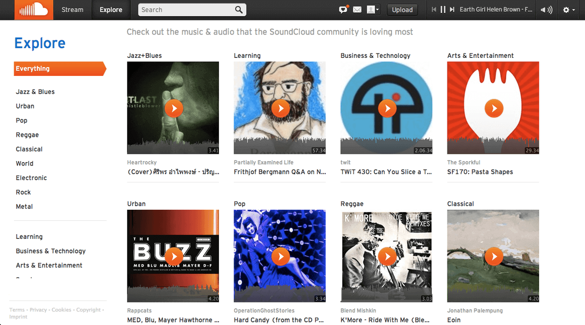 Audio Streaming App Features