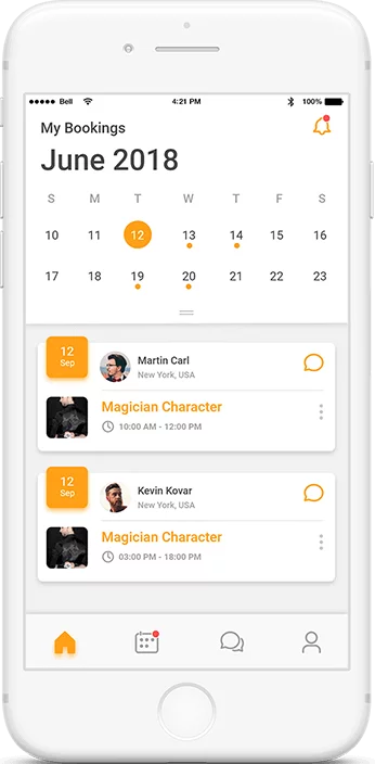 Performer Booking App