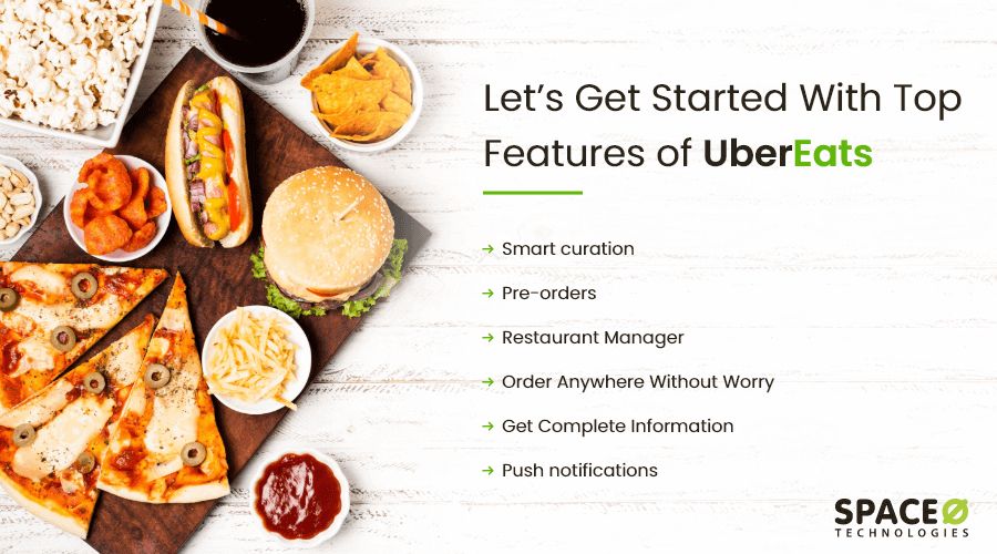 Top Features of UberEats