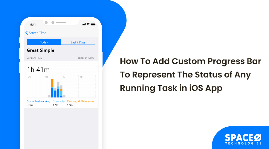 How To Add Custom Progress Bar To Represent The Status of Any Running Task in iOS App