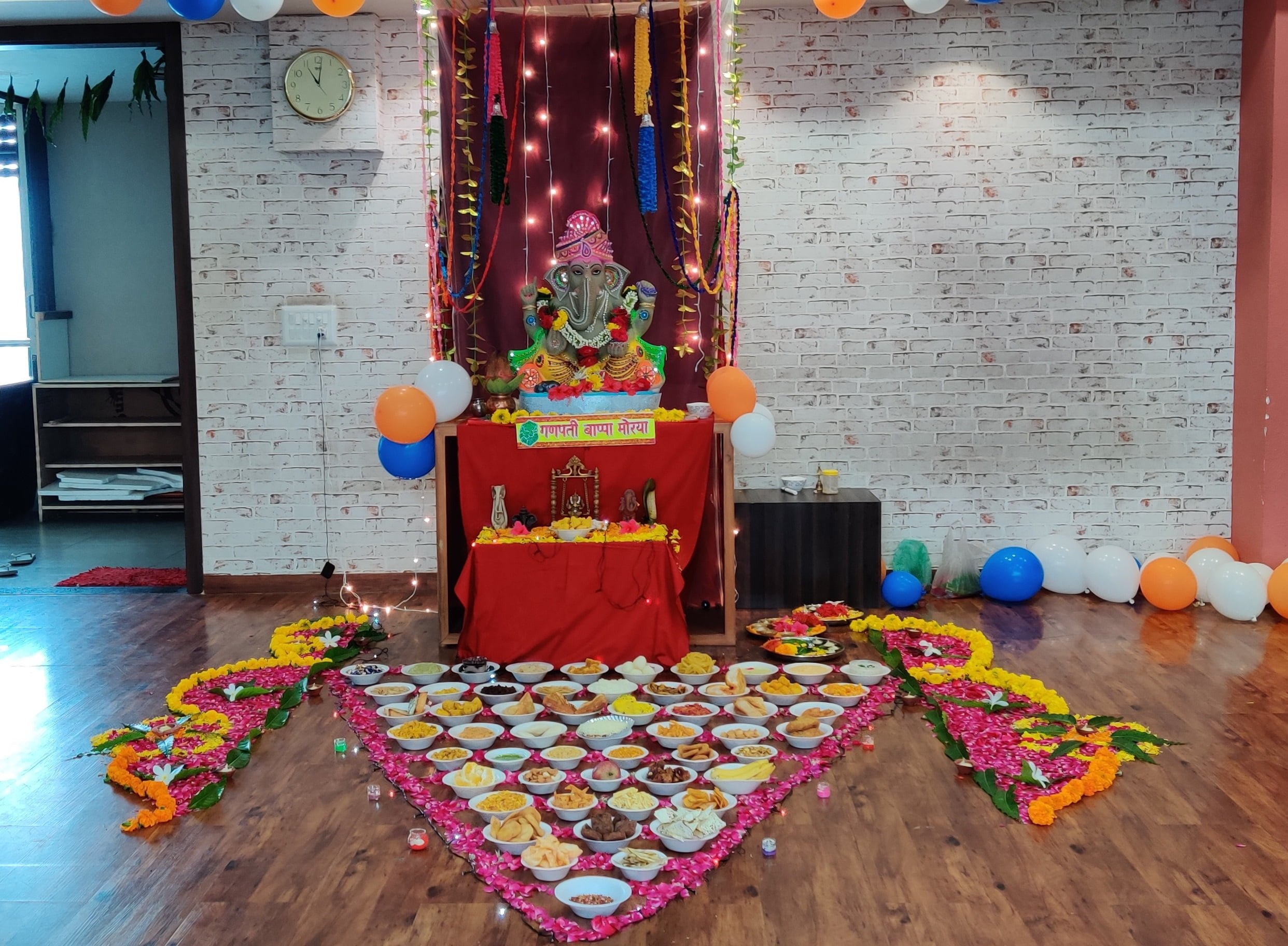 Ganesh Chaturthi decoration