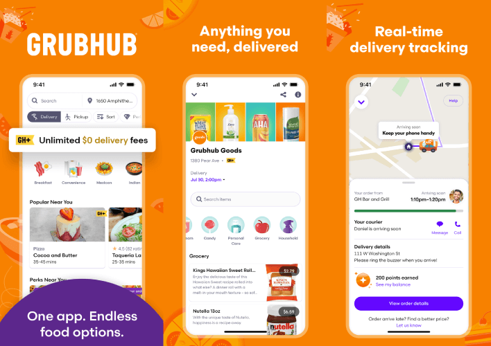 Grubhub Food Delivery