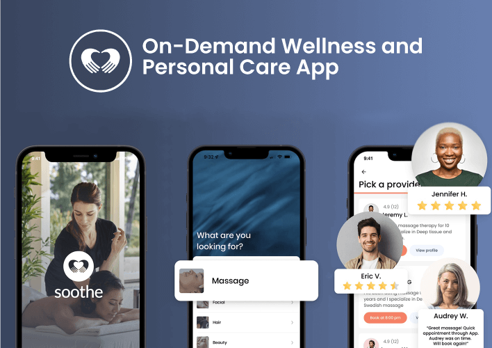On Demand Wellness and Personal Care App