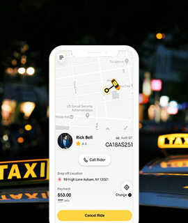 Taxi app solution