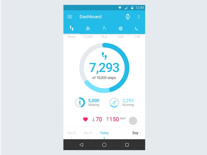 fitness activity tracking app