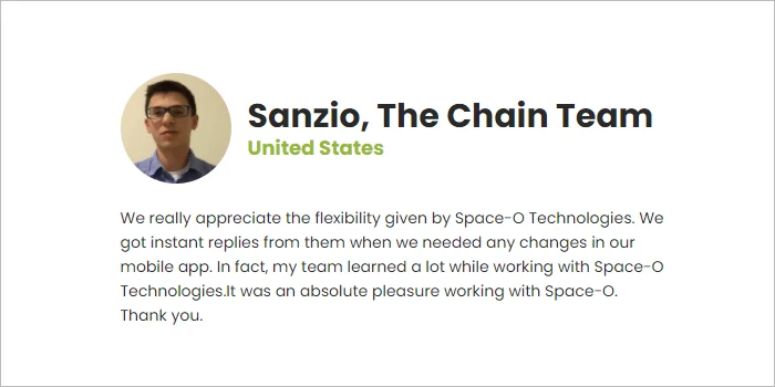 sanzio testimonials