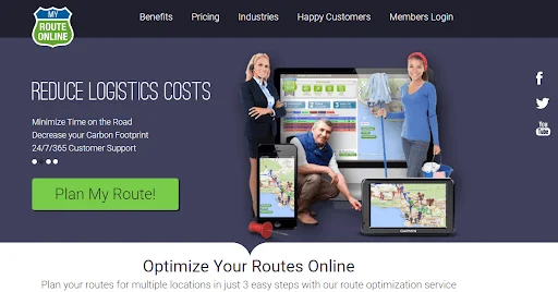 MyRouteOnline Web Platform