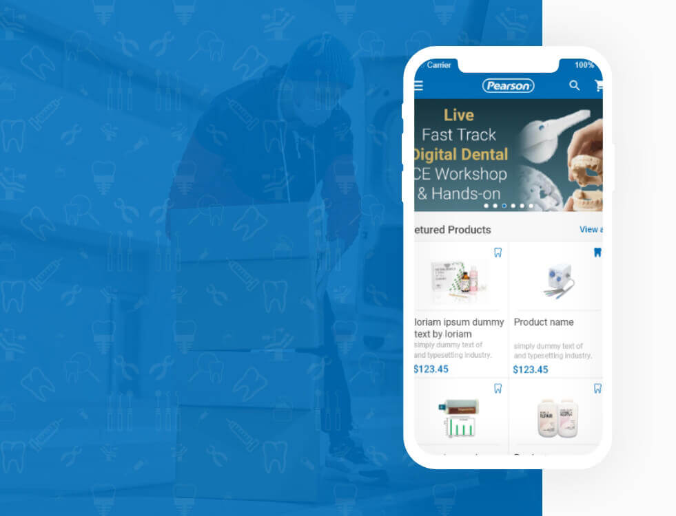 Pearson Dental Supply App