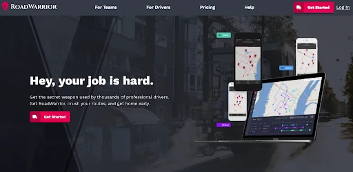 Team RoadWarrior Web Platform