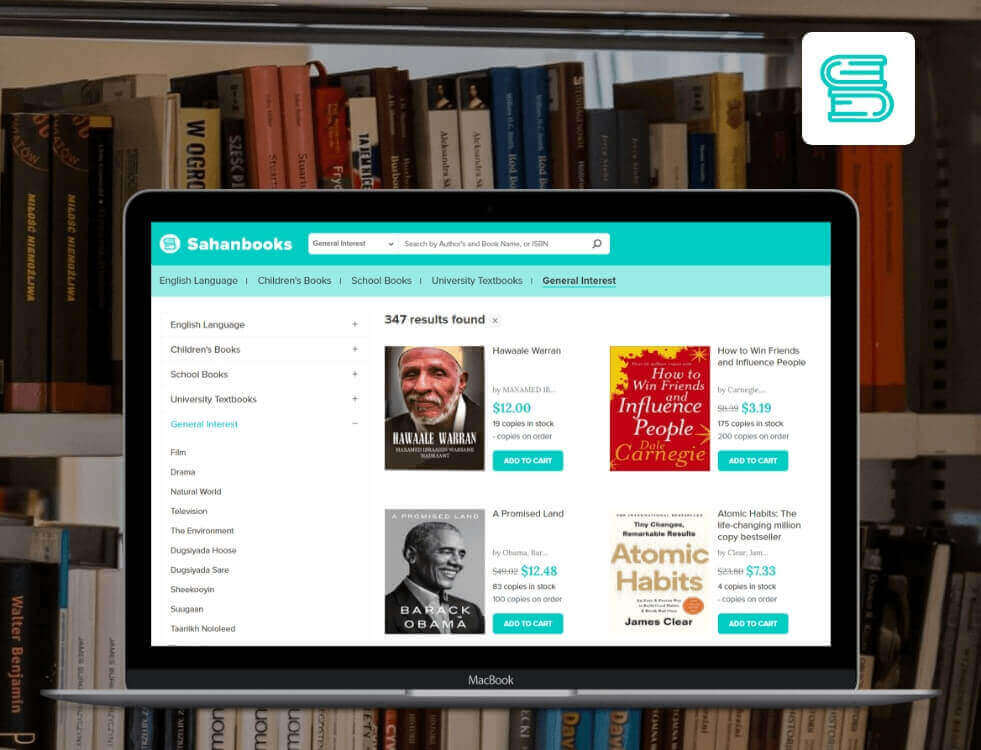 eCommerce Website Like Amazon for Somaliland