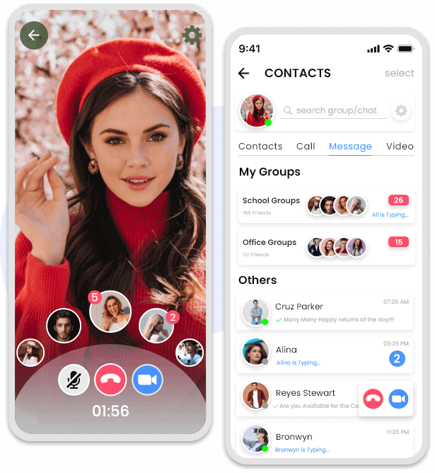 Create an App like Viber or WhatsApp