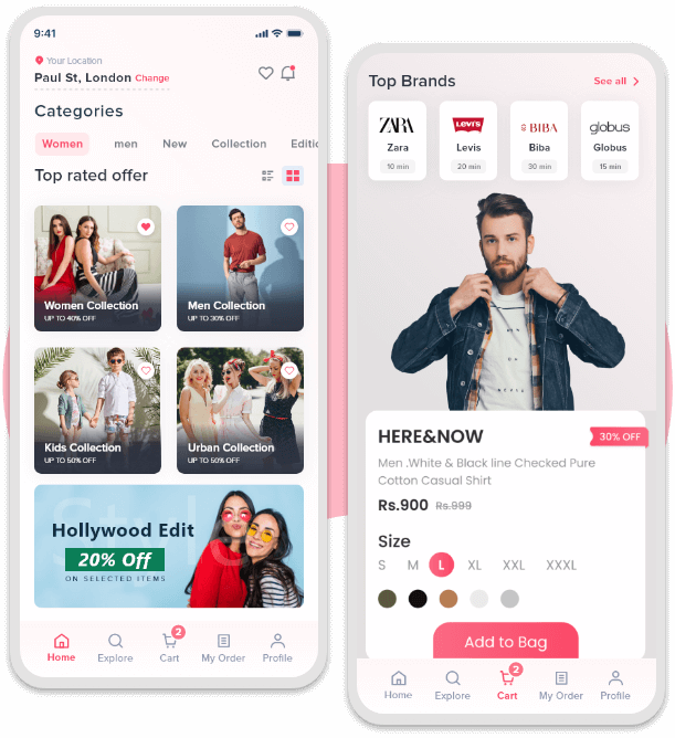 Shein Like Fashion Shopping App Development