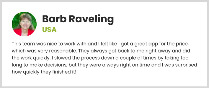 barb raveling testimonial