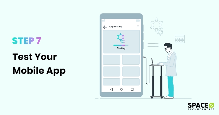 step 7 - test your mobile app