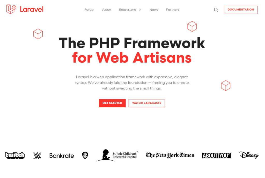 laravel-website