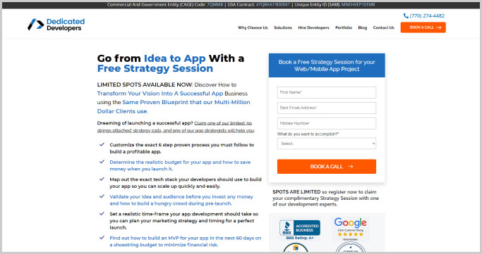 Dedicated Developers