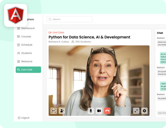 Advanced Interactive E-learning Platform