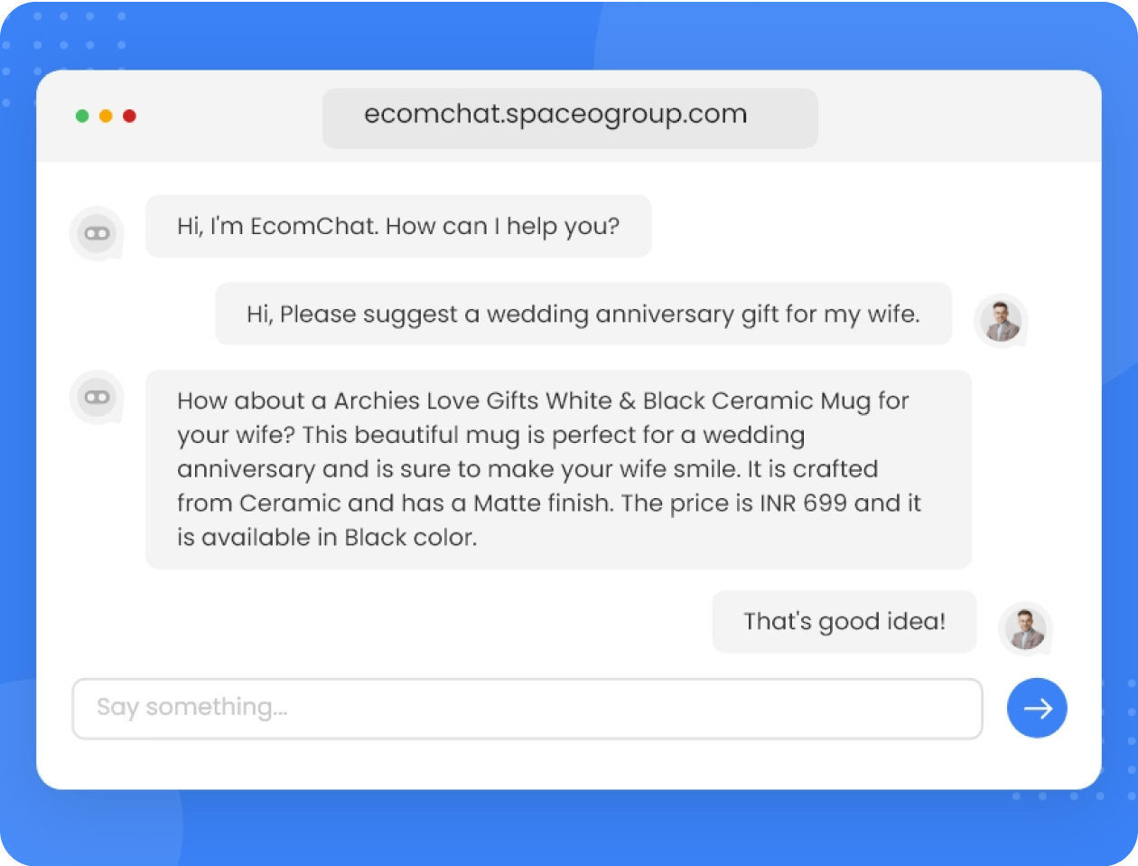 AI-powered eCommerce Search Bot