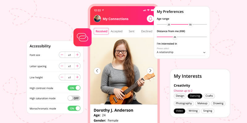 Cliq Connection- Dating App for People with Disabilities