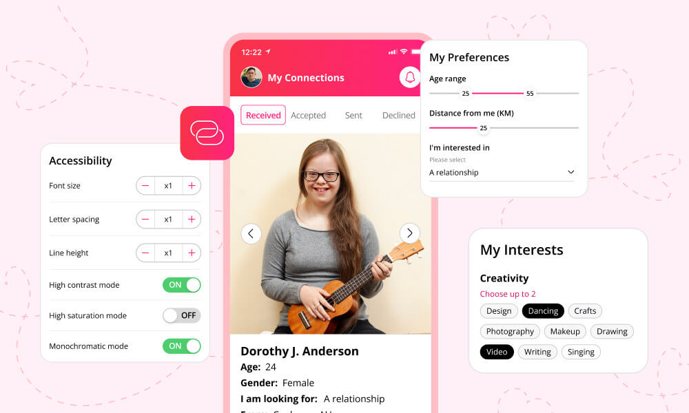 Dating App for People with Disabilities 02