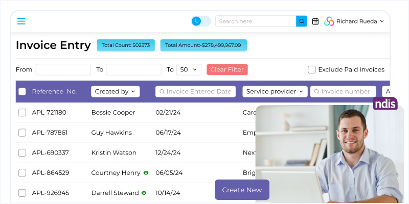 NDIS-Compliant Fund Management System