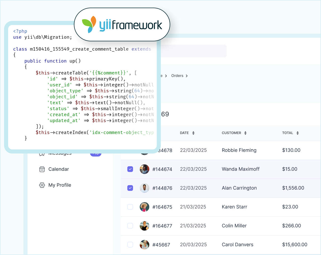 RESTful API Development with Yii