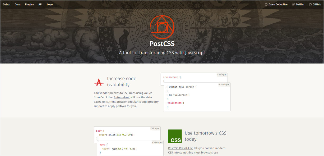 PostCSS_ CSS transformation tool