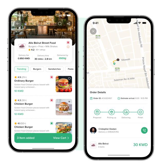 About Menus