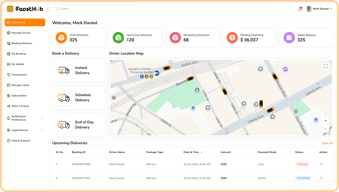Dashboard-fasdispatch