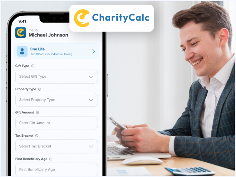 Feature Image -CharityCalc_ Custom Gift Annuity Calculator App Development