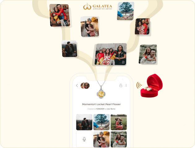 Momento_ Smart NFC Jewelry App Solution
