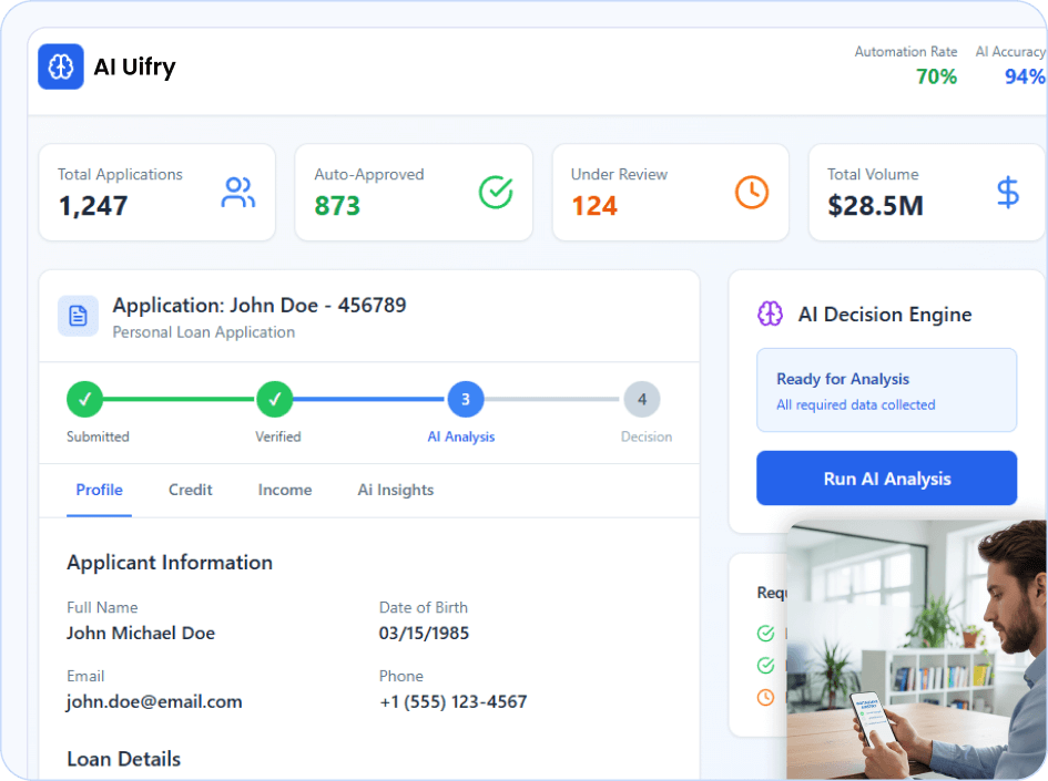 AI-Powered Loan Decisioning Engine