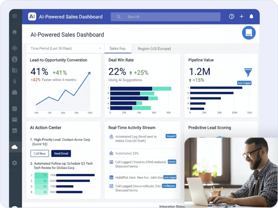 AI-Powered Sales & Customer Engagement CRM