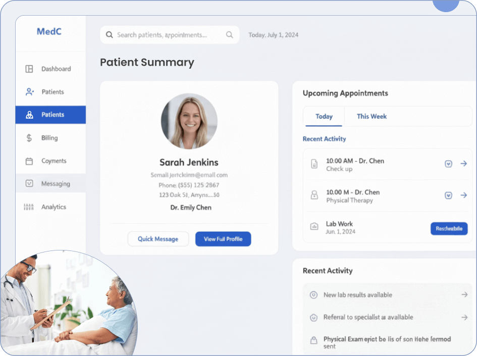 Healthcare CRM for Patient & Referral Management